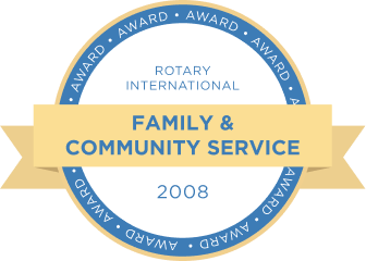 Rotary International Family & community Service 2008