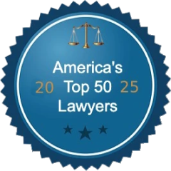 America's top 50 lawyer award